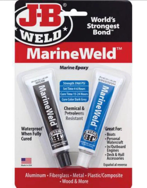 Racing Pro NZ Ltd JB Weld MarineWeld Epoxy Twin Pack 28.4g each - 8272 JB Weld MarineWeld Epoxy Twin Pack 28.4g each - 8272