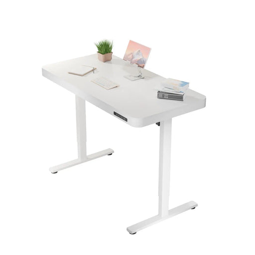 sue-e furniture Computer Desk ErgoLift Single Motor Sit Stand Desk with Drawer White 1.2m ErgoLift Single Motor Sit Stand Desk with Drawer White 1.2m