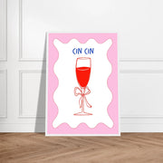 Blank Wall Print Shop Print Material Cin Cin Cin Cin