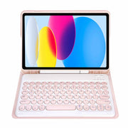 iPad 10Gen 10.9, iPad 11 (A16 2025) Keyboard Case - Pink – view 2