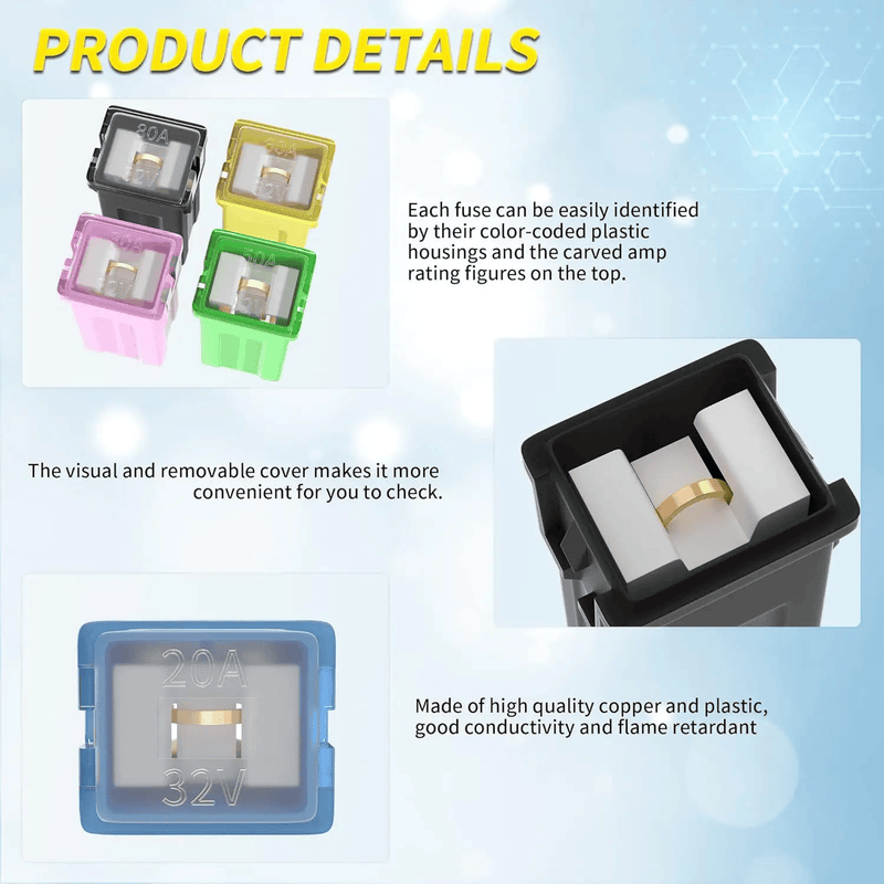 salelink.co.nz Unbranded Car Fuse Combo Kit with Plastic Box Car Fuse Combo Kit with Plastic Box | Action Outdoors NZ