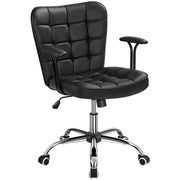 Yaheetech PU Leather Office Chair Computer Chair PU Leather Office Chair Computer Chair