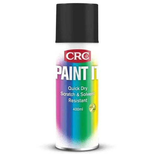 Wholesale CRC Paint It Gloss Black 400ml - Spray Paint (Pack of 6)