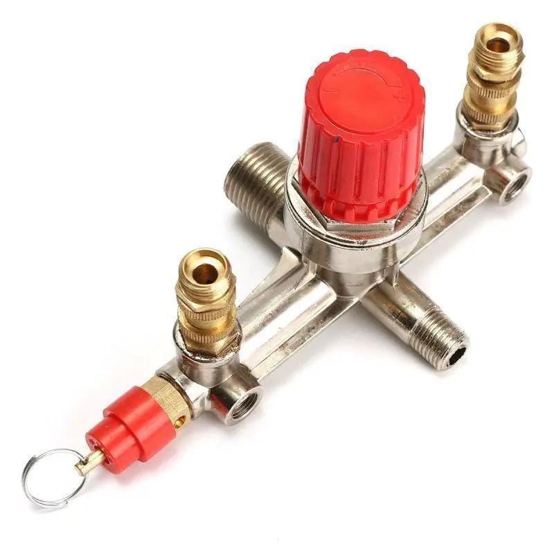 Air Compressor Pressure Switch With Gauges Regulator Auto Load Unload 90-120 PSI – view 3