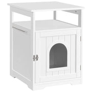 Yaheetech End Table for Pet House Pet Crate Indoor Cat Litter Box End Table for Pet House Pet Crate Indoor Cat Litter Box