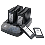 Deafquip Wireless Guest/Customer Table Pager with 16 Guest Pagers Wireless Guest/Customer Table Pager with 16 Guest Pagers