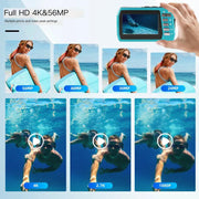 China Dropship Camera 4K Digital Underwater Camera With Dual LCD Screens And 56MP Photo 4K Digital Underwater Camera With 56MP Photos