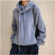 Women's Merino Wool High Neck Sweater Top – view 12