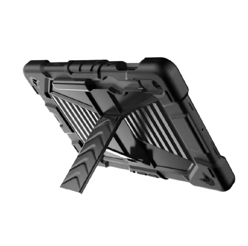 Samsung Galaxy Tab S8 Rugged Shockproof Case with Kickstand (Black) – view 5