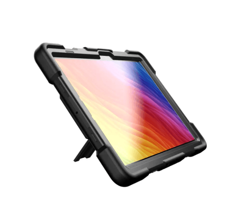 Samsung Galaxy Tab S10 Lite Rugged Shockproof Case with Kickstand (Black) – view 5