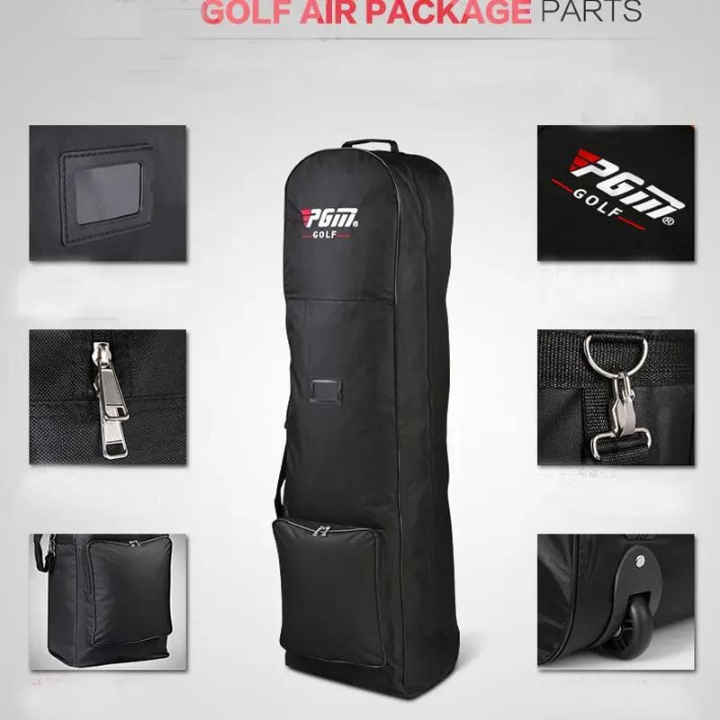 salelink.co.nz Unbranded Golf Travel Bag with Wheels Golf Travel Bag With Wheels Large Capacity Waterproof