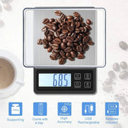 Digital Pocket Scale with USB Rechargeable 3000g/0.1g – view 2