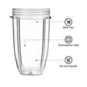 24Oz NutriBullet Replacement Cup For 600 900 Series Blenders – view 3