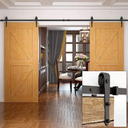 salelink.co.nz Unbranded 12FT/366cm Barn Door Hardware Kit 12FT/366cm Barn Door Hardware Kit | Action Outdoors NZ