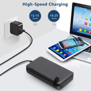 salelink.co.nz Unbranded Solar Power Bank with 4 Panels 25000mAh Solar Power Bank with 4 Panels 25000mAh | Action Outdoors NZ