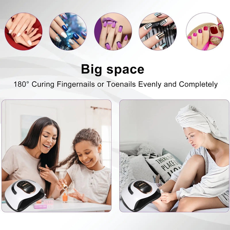 salelink.co.nz Unbranded New 168W UV LED Nail Lamp New 168W UV LED Nail Lamp | Action Outdoors NZ
