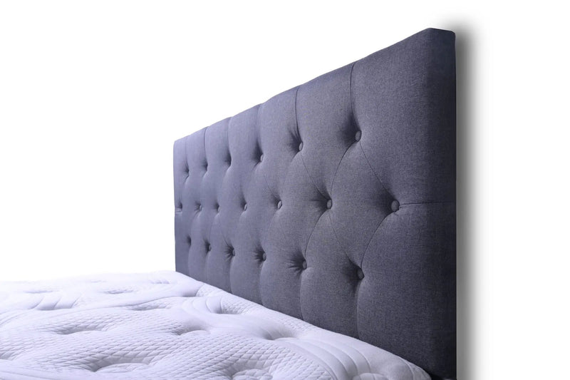 sue-e furniture Headboards Fenland Headboard Grey King Fenland Headboard Grey King