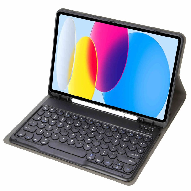 iPad 10.9" Case (10th Gen), iPad 11 (A16 2025) Keyboard Case - Black – view 2