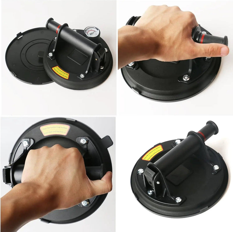 Glass Suction Cup 200kg with Pressure Gauge – view 2