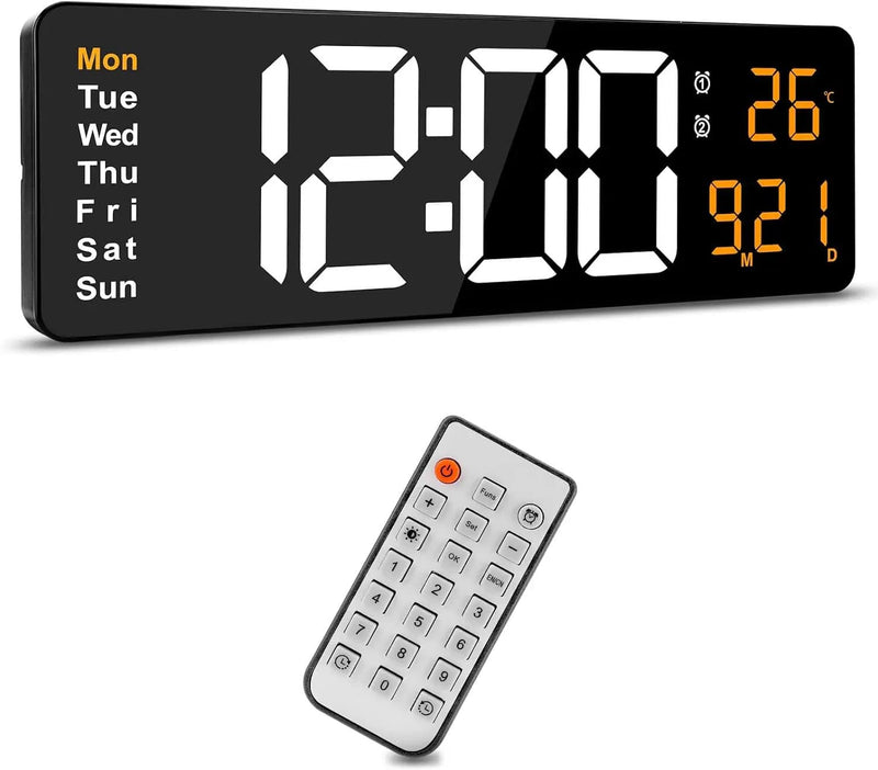 salelink.co.nz Unbranded Digital Wall Clock Large Digital Wall Clock Large | Action Outdoors NZ
