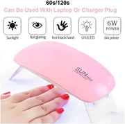salelink.co.nz Unbranded Mini UV LED Nail Lamp Mini UV LED Nail Lamp | Action Outdoors NZ