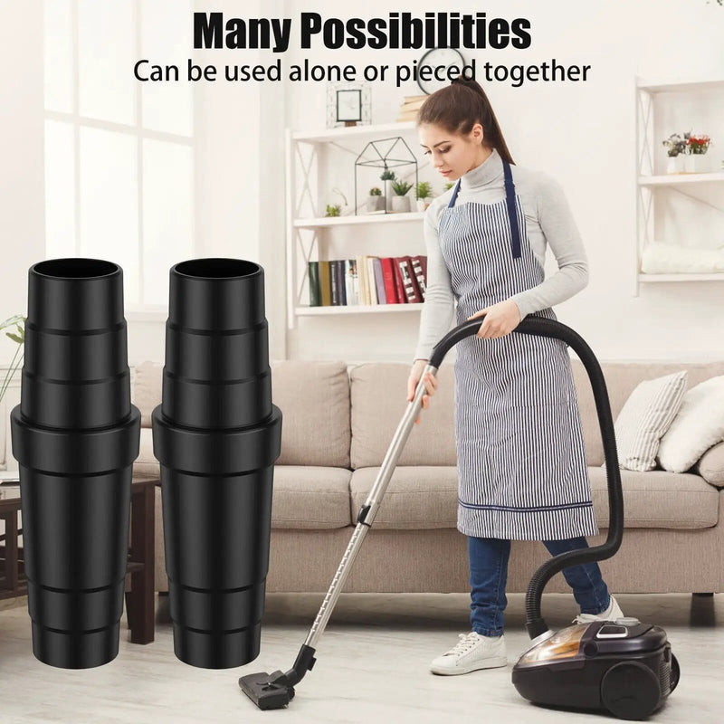 salelink.co.nz Unbranded 2Pcs Universal Vacuum Hose Adapter 2 Pack Universal Vacuum Hose Adapter Set