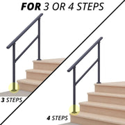 salelink.co.nz Unbranded Stair Handrail 4 Steps Stair Handrail 4 Steps | Action Outdoors NZ