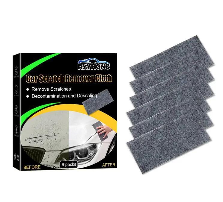 salelink.co.nz Unbranded 6PCS Nano Sparkle Cloth Scratch Remover 6PCS Nano Sparkle Cloth Scratch Remover | Action Outdoors NZ