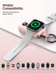 JOYROOM 2000mAh Wireless Charger For Apple Watch Pink – view 5
