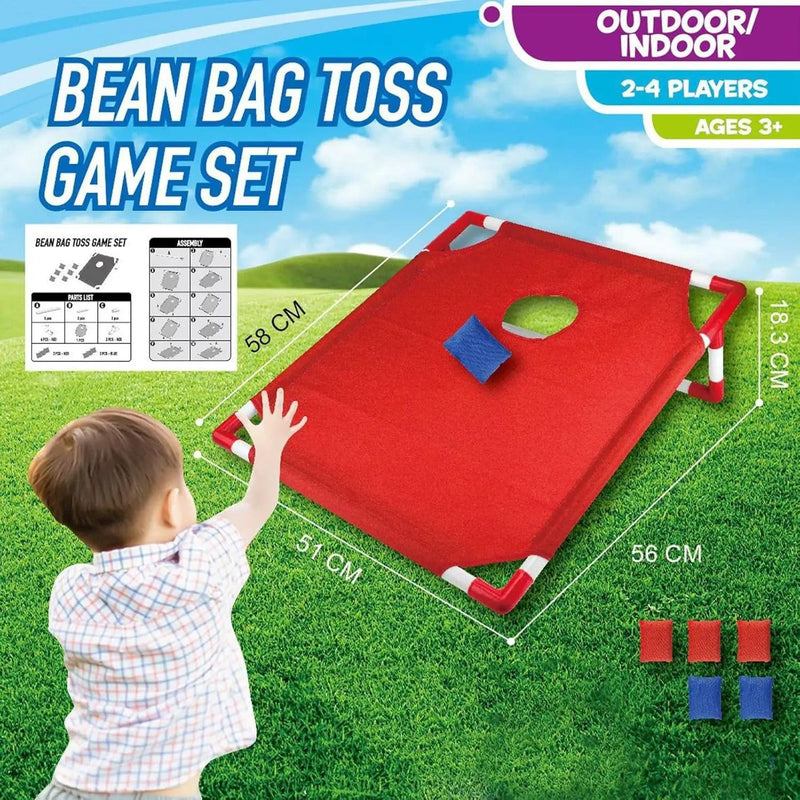 salelink.co.nz Unbranded Portable Sandbag Toss Game Set Red Portable Sandbag Toss Game Set Red | Action Outdoors NZ
