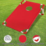 salelink.co.nz Unbranded Portable Sandbag Toss Game Set Red Portable Sandbag Toss Game Set Red | Action Outdoors NZ