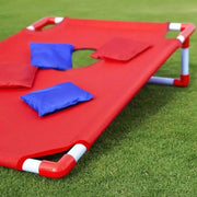 salelink.co.nz Unbranded Portable Sandbag Toss Game Set Red Portable Sandbag Toss Game Set Red | Action Outdoors NZ