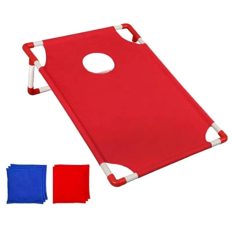 salelink.co.nz Unbranded Portable Sandbag Toss Game Set Red Portable Sandbag Toss Game Set Red | Action Outdoors NZ