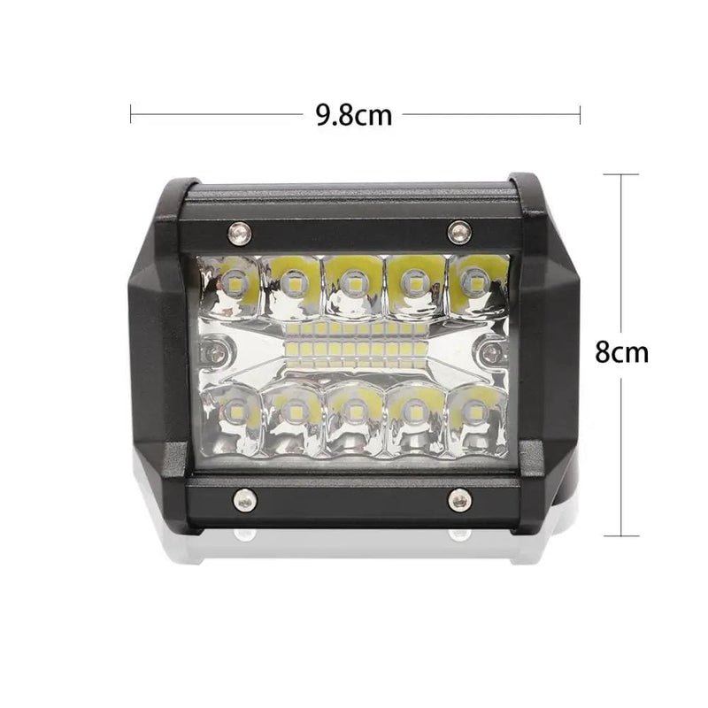 2x 4inch CREE LED Work Light Bar Spot Flood OffRoad Driving Reverse 4x4 Ford – view 13