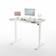 sue-e furniture Computer Desk ErgoLift Single Motor Sit Stand Desk with Drawer Maple 1.2m ErgoLift Single Motor Sit Stand Desk with Drawer Maple 1.2m