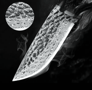 Damascus Steel Tactical Knife — Sandalwood Handle | Fixed Blade Outdoor & Survival – view 4