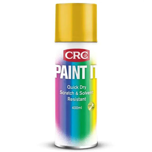Wholesale CRC Paint It Golden Yellow 400ml - Spray Paint (Pack of 6)