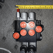 2 Spool Hydraulic Directional Control Valve 11 Gpm, Double Acting Cylinder Spool – view 3