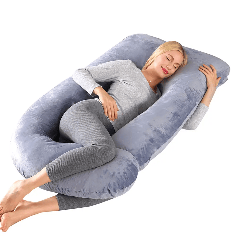 salelink.co.nz Unbranded Pregnancy Pillow - Grey Pregnancy Pillow - Grey | Action Outdoors NZ