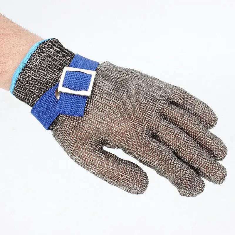 Zendrop Stainless Steel Wire Cut Resistant Safety Gloves For Industrial Use Stainless Steel Wire Cut Resistant Safety Gloves