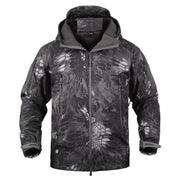 Mead's Supply & Equipment Outfitters limited Men's Outdoor Clothing Men's Plus Size Softshell Jacket Camouflage Windproof Outdoor Coat Men's Plus Size Camouflage Softshell Jacket Windproof