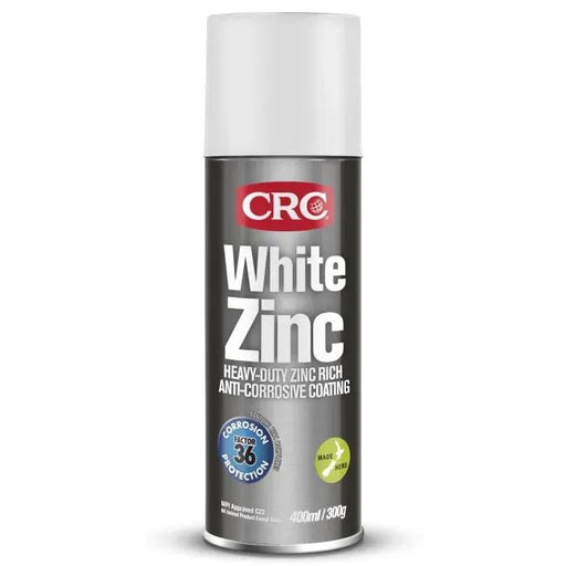 Wholesale CRC White Zinc 400ml - Zinc Spray Paint (Pack of 6)
