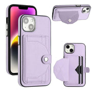 iPhone 15 Case - Leather Screen Protector Tempered Glass – view 1