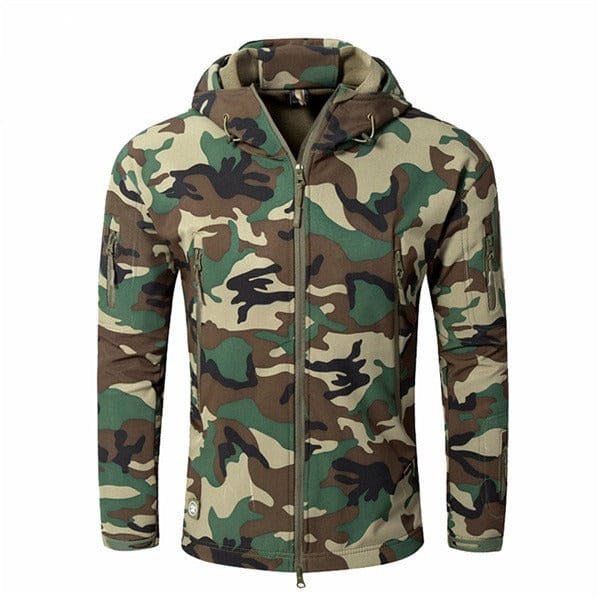 Mead's Supply & Equipment Outfitters limited Digital Camo Waterproof Mountaineering Jacket Windproof Breathable Unisex Digital Camo Waterproof Mountaineering Jacket