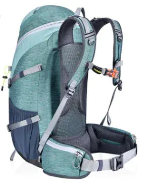 50L Nylon Hiking Backpack - Lightweight Outdoor Sports Pack with Embroidered Design | Adventure Rucksack – view 4