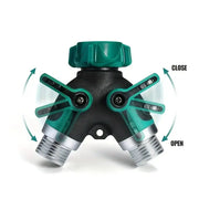 3/4" 2/4-Way Garden Hose Splitter with Shut-Off Valve (different types available) – view 6