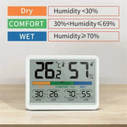 3.4" LCD Digital Thermometer Hygrometer for Home & Office – view 3