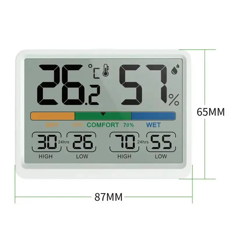3.4" LCD Digital Thermometer Hygrometer for Home & Office – view 6