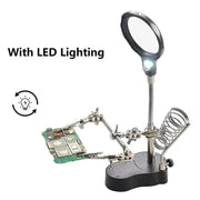 Habicare HBC 3.5X/12X Welding Magnifier with Auxiliary Clip & Stand 3.5X/12X Welding Magnifier with Auxiliary Clip & Stand