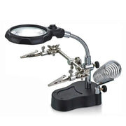 Habicare HBC 3.5X/12X Welding Magnifier with Auxiliary Clip & Stand 3.5X/12X Welding Magnifier with Auxiliary Clip & Stand